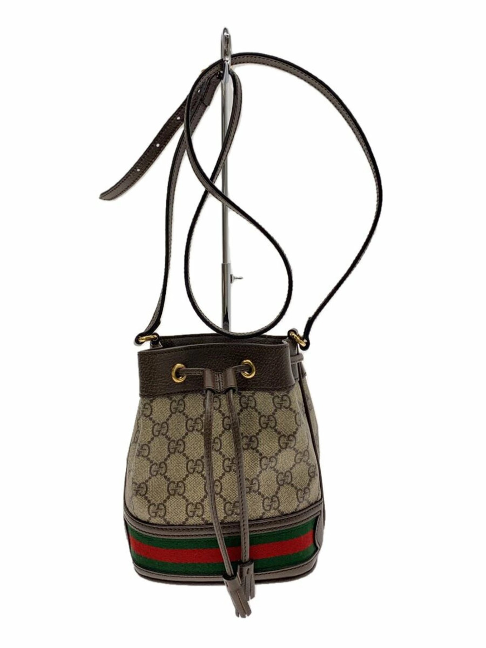 Gucci Bucket Bag Ophidia Brown All over